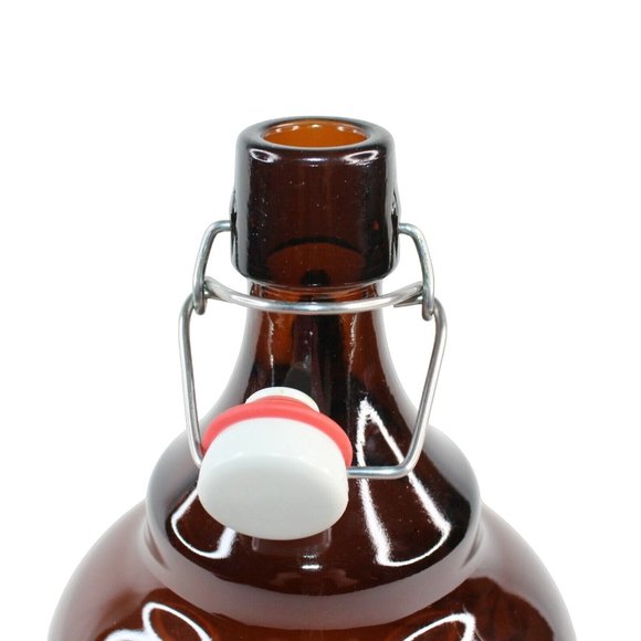 Moonraker Brewing Company 64 Fl Oz Growler Jug Auburn California Flip Top Jug - Picture 10 of 12